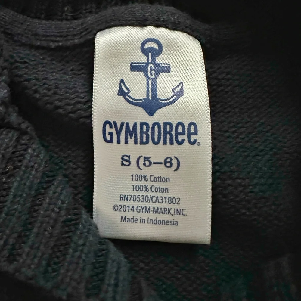 Gymboree | Shawl Neck Fisherman’s Sweater (5-6 yrs)
